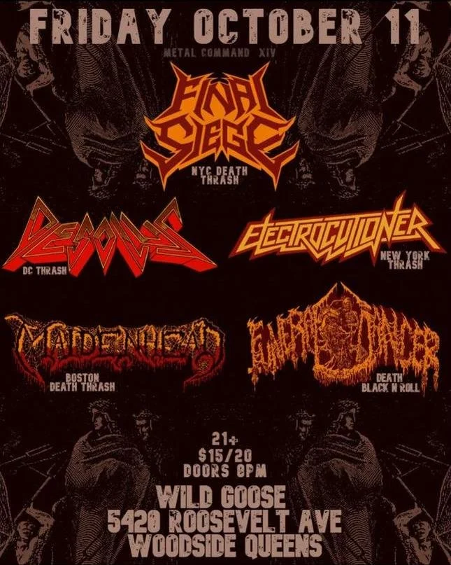 Five Death Thrash Bands — The Wild Goose